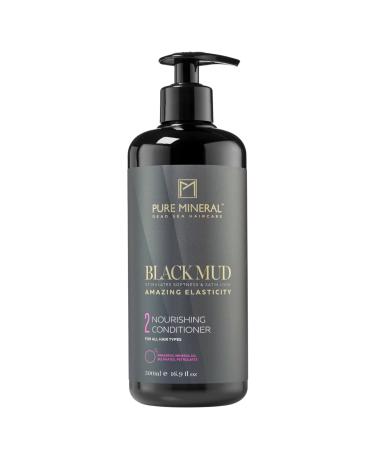 Pure Mineral - Dead Sea Mud Conditioner for Hydrated Hair - Nourishing, Soothing, Revitalizing - Free of Sulfates, Parabens, Petrolates - 500ml