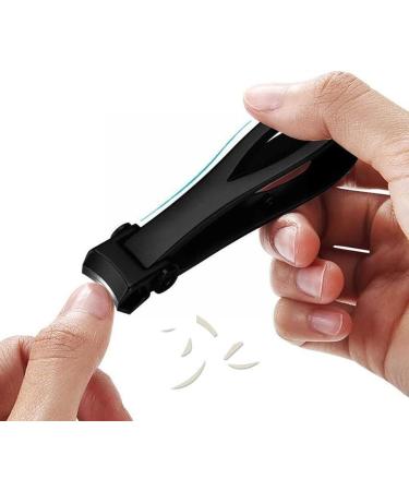 HCHGJKN Nail Clippers Stainless Steel Wide Mouth Nail Clippers Big Mouth Nail Clipper Nail Clipper Set Manicure Tool Household Nail Clippers(L) - Buy Online on GoSupps.com