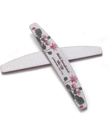 YOXIER Nail Buffer Professional Flower Pattern Boat Sanding Buffer Multifunctional Lightweight Multicolor - Buy Online on GoSupps.com