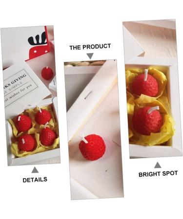 Strawberry Scented Valentine s Day Candle - Perfect Gift for Her | International Shipping - Buy Online on GoSupps.com