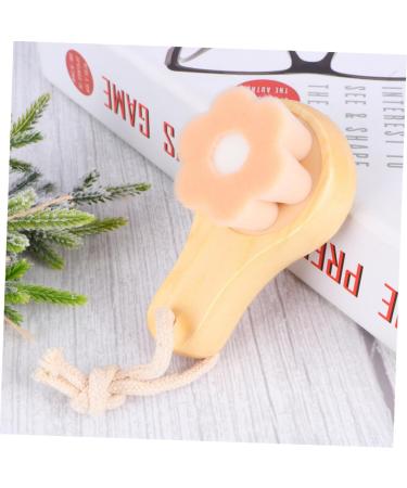 Beaupretty 1pc Face Wash Brush Face Exfoliator Brush Manual Face Scrub Brush Facial Brush Face Cleansing Brush Facial Body Cleansing Brush Scrubber Face Brush Handheld Wooden - Buy Online on GoSupps.com