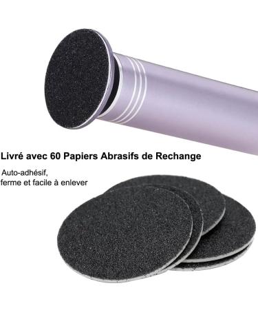 Electric Foot File - Adjustable Speed Corn Remover with Interchangeable Pads for Cracked & Hard Skin - International Shipping Available - Buy Online on GoSupps.com