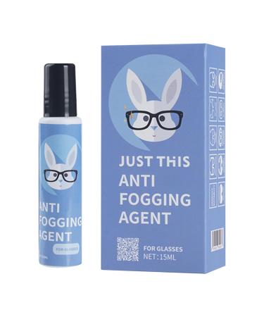 Anti Fog Spray 15ml Long Lasting Eyeglass Cleaner Spray | Screen Cleaner Spray Lenses Cleaner for Glasses Prevents Fog on Eyeglasses AR Glass Sunglasses Cleaner