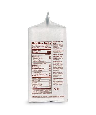 Nutiva Organic Hemp Protein Powder 1.87 lbs | Plant-Based Superfood for Protein Boost - Buy Online on GoSupps.com