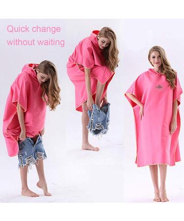 Buy Ultra Quick-Dry Badeponcho & Surf Poncho for Men & Women - Microfiber Bath Towel Robe 90x110cm in Orange | International Shipping Available - Buy Online on GoSupps.com