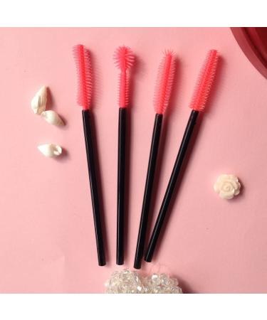 50PCS Disposable Silicone Eyelash Brush Wands & Eyebrow Applicators - Perfect for Eyelash Extensions & Makeup Tools | International Shipping - Buy Online on GoSupps.com