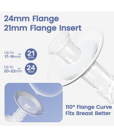 NCVI Double Electric Breast Pump 8122 - 4 Modes, 9 Levels, Rechargeable, Ultra-Quiet - LED Touchscreen Blue - Ideal for Home & Travel - Buy Online on GoSupps.com