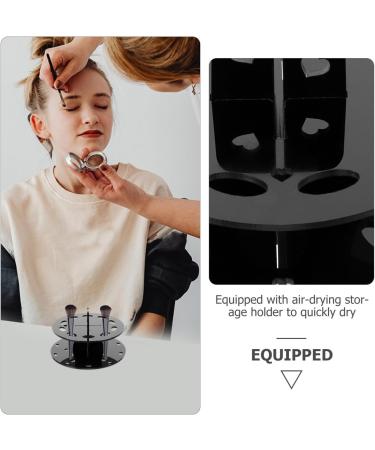 Buy Cabilock Makeup Brush Display Stand - Versatile Hanging Rack & Storage Solutions for Brushes & Toothbrushes - Buy Online on GoSupps.com