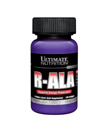 Ultimate Nutrition R-ALA Softgels 100 Gels