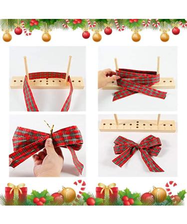 Ahn'Qiraj Bow Maker - Wooden Wreath Bow Maker Tool for Creating Gift and Wreath Bows - Buy Online on GoSupps.com