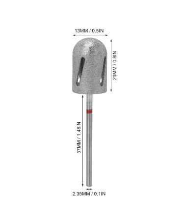 High-Quality Rustproof Pedicure Drill | Solid Hard Nail Drill for Dead Skin Removal - International Shipping Available - Buy Online on GoSupps.com