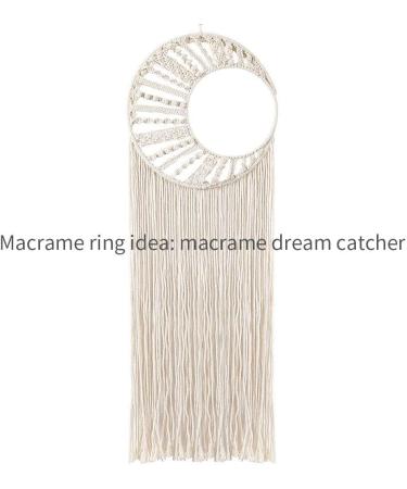 SUNTQ Macrame Hoops Ring for Dream Catcher - 4 inch Gold Pack of 10 - Buy Online on GoSupps.com