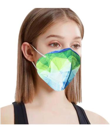 Valentine's Day Adult Disposable Face_Masks 3ply Printed Non-Woven Cover for Lovers Suitable for Holiday Outdoor 10pc-35 - Buy Online on GoSupps.com