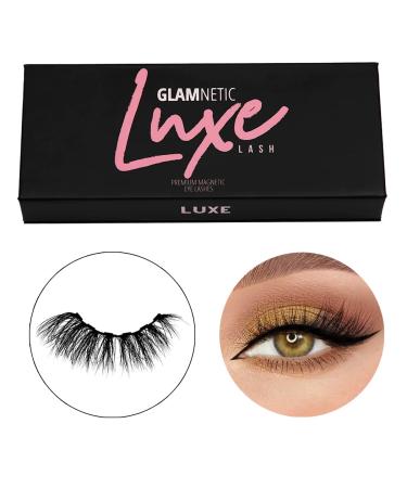 Magnetic Eyelashes - Luxe Lash | Reusable Faux Mink Fiber Lashes | Natural Look Comfortable Long Cat Eye Style | Up to 60 Uses - Buy Online on GoSupps.com