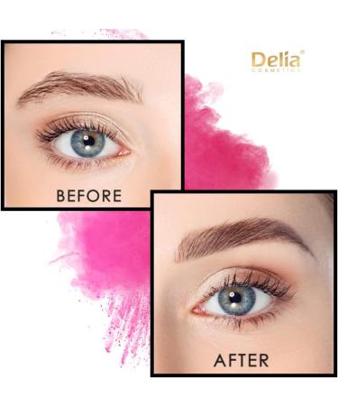 Delia Cosmetics - EYEBROW EXPERT - Eyebrow Styling Soap - Care and Hydration - Any Eyebrow Color - Transparent Effect - Ginseng Extract - Set - 10 ml - Buy Online on GoSupps.com
