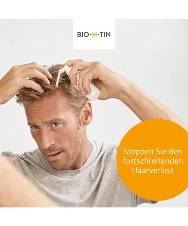 Minoxidil Bio-H-Tin 50 mg/ml Spray - Combat Hereditary Hair Loss | 3 x 60 ml + Gentle Care Shampoo (8 ml) - International Shipping Available - Buy Online on GoSupps.com