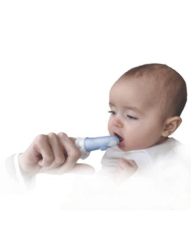 Brilliant Wipe N Brush - Silicone Toothbrushes & Xylitol Tooth Tissues for Infants | Oral Care for 4-16 Months - Baby Registry Must-Haves - Buy Online on GoSupps.com