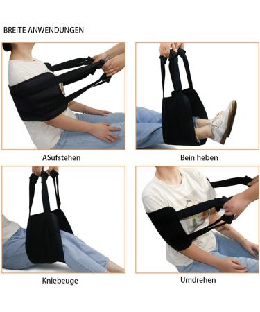 AOLEYTECH Transfer Strap & Patient Belt for Seniors | Safe & Robust Moving Aid | Ideal Transfer Sling for Elderly Care - Buy Online on GoSupps.com