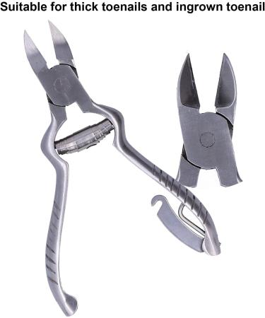 Toe Nail Clipper Pedicure Toe Nail Clipper Easy Clean Widely Used Pedicure Nail Cutter Easy Use for Man for Living Things - Buy Online on GoSupps.com