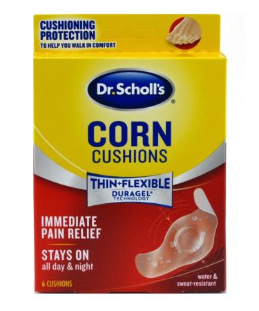 Dr. Scholls Corn Cushions Duragel 6 Count (3 Pack)