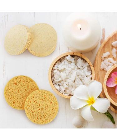 52-Count Compressed Facial Cleaning Sponges for Face Cleansing and Exfoliating | SPA Massage Sponges | 52 Count (Pack of 1) - Buy Online on GoSupps.com