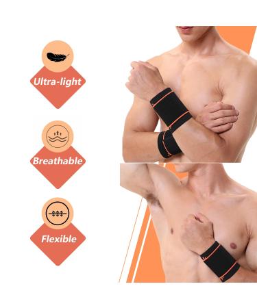 Solo Actfit Adjustable Wrist Bandage with Velcro | Elastic Tendonitis Protector for Sports & Fitness - Buy Online on GoSupps.com