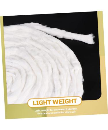 MAGICLULU 2 Hairdressing Perm Papers Stomach Tape Cotton Salon Coil Cotton Rounds for Hair Cotton Beauty Coil Makeup Supplies Cosmetics White Absorbent Cotton Dedicated - Buy Online on GoSupps.com