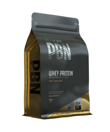 PBN - Premium Body Nutrition Whey Protein 1kg Cookies New Improved Flavour Cookies 1 kg (Pack of 1)