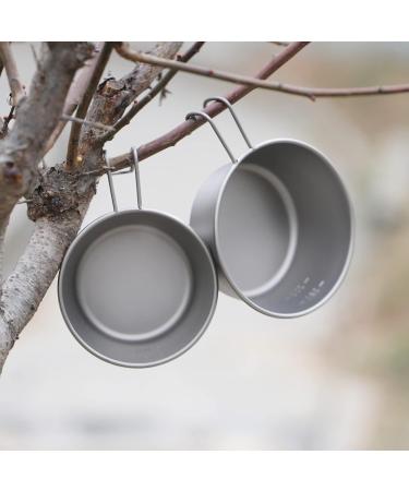 ATiAP Sierra Titanium Folding Bowl 350ML - Outdoor Camping & Hiking Cookware - Buy Online on GoSupps.com