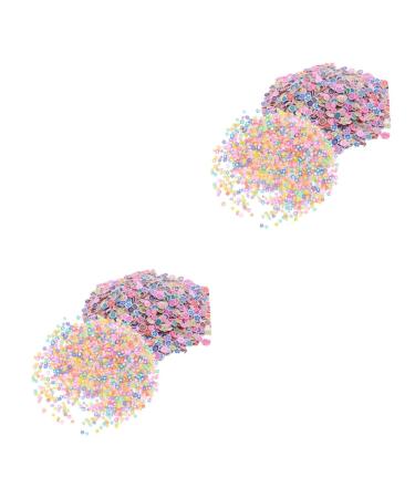 Housoutil 4000 Pcs Stickers for Nails Nail Art Sticker Resin Polymer Slices Nail Self Nail Rhinestone Nail Polymer Clay Nail Patches Flower Stickers Decor Nail Diy Tools Rhinestones 3d Flash