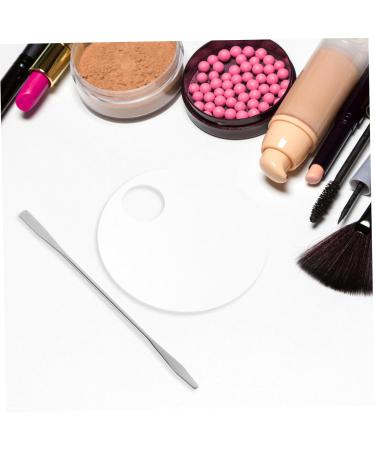 2 Sets Makeup Palette Tools | Acrylic & Metal Blending Palette for Foundation & Pigment Mixing International Shipping Available - Buy Online on GoSupps.com