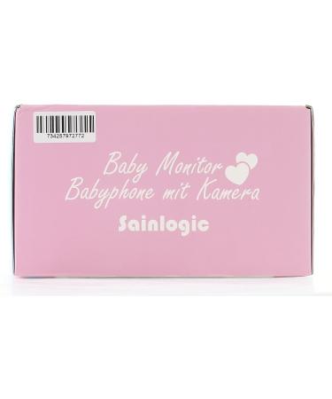 Sainlogic 1080p FHD Video Baby Monitor with 5 LCD Display | Night Vision Temperature Alarm & Intercom | Ideal for International Shipping - Buy Online on GoSupps.com
