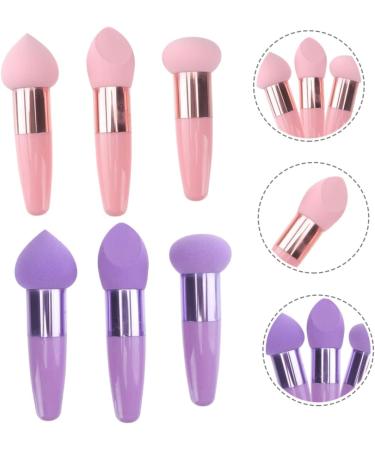 Gogogmee 2 Sets Beauty Pen Beauty Makeup Tool Facial Powder Sponge Beauty Brush Beauty Sponge Makeup Sponge with Handle Make-up Pen Makeup Puff Pen Portable Makeup Sponge Makeup Gadget - Buy Online on GoSupps.com