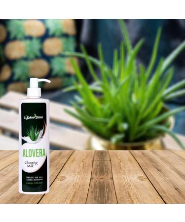 Aloever a Cleansing Milk For Daily Use - All Types Skin (475 ml) - Buy Online on GoSupps.com