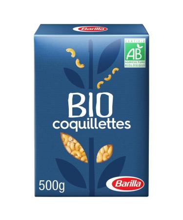 G n rique BARILLA ORGANIC - Barilla Organic Small Shell Pasta 500G - 500G - Pack of 4 - Sold in Packs