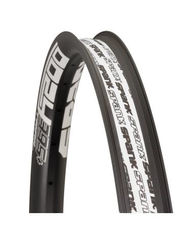 Spank OOZY Trail 395 Bike Rims (27.5 Inch, Black), Corrugated Rim, Tubeless-Ready, for ASTM-5, All Mountain, Trail, E-Bike, Dynamal Alloy, Shotpeen Anodized Black 27.5" - Buy Online on GoSupps.com