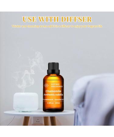 100% Pure Chamomile Essential Oil 100ML | Aromatherapy Diffuser & Soap Making - Buy Online on GoSupps.com