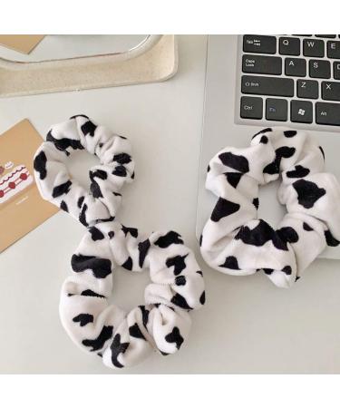Elastic Cow Pattern Hair Ties - Ponytail Holders for Girls | Durable Elastic Cords | International Shipping - Buy Online on GoSupps.com