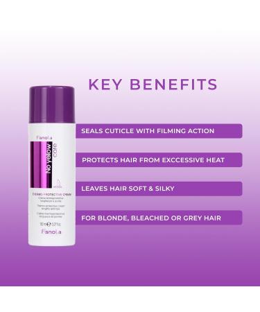 Buy Fanola No Yellow Care Thermo Protective Cream 150ml - Unscented | International Shipping Available - Buy Online on GoSupps.com