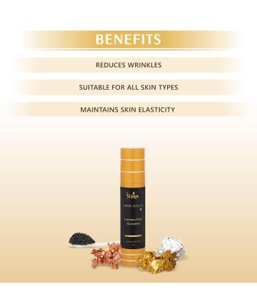 Shira Shir-Gold Luminous Pearl Moisturizer - Hydrating Hyaluronic Acid Cream for Normal to Dry Skin (50ml - Buy Online on GoSupps.com
