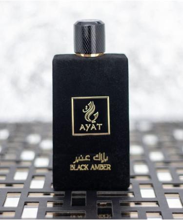 AYAT PERFUMES - 100ml - Eau De Parfum for Women - Arabian Oriental Scent - Dubai Perfume Made and designed in United Arab Emirates (Black Amber) - Buy Online on GoSupps.com