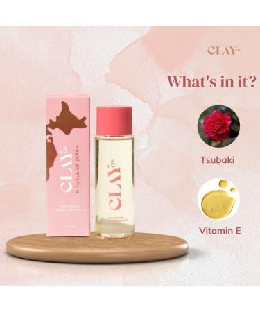CLA YCO Zero-Residue Tsubaki Cleansing Oil 100 ML | Vitamin C & E Makeup Remover | Japanese Skincare for Radiant Skin - Buy Online on GoSupps.com