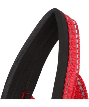 Dog Handlebar Halter with Seat Belt - XL Red Pet Harness Prevents Pulling on Outdoor Walks - Buy Online on GoSupps.com