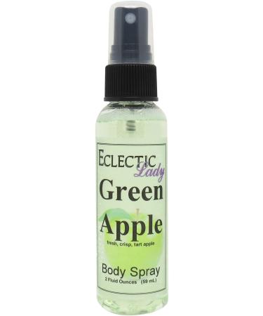 Green Apple Body Spray 2 ounces Body Mist for Women with Clean Light & Gentle Fragrance Long Lasting Perfume with Comforting Scent for Men & Women Cologne with Soft Subtle Aroma For Daily Use Regular Strength 2 Fl Oz (Pack of 1)