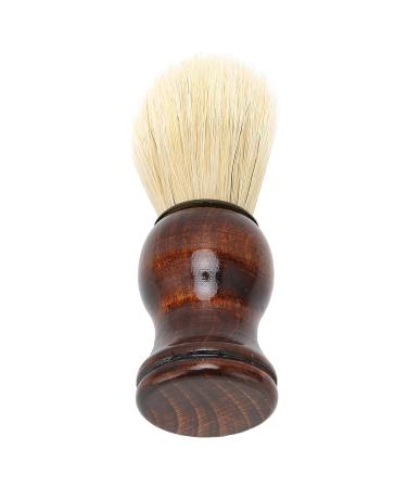 Premium Wooden Beard Shaving Brush | Lightweight Handle for Home & Barber Use | International Shipping - Buy Online on GoSupps.com