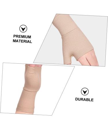 Buy Healvian Fingerless Mittens - Thumb Support Sleeve & Carpal Tunnel Relief - 3 Pairs Warm Wristband - Buy Online on GoSupps.com