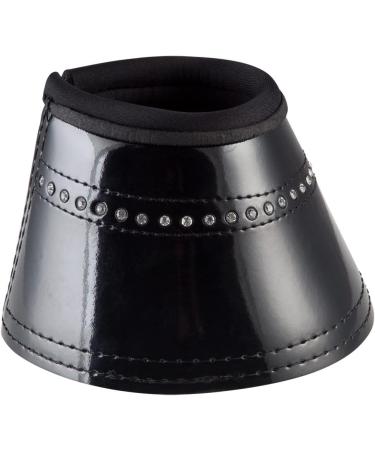 Buy Pfiff 101760 Bell Boots Telde - Stylish Patent Look with Rhinestones in Black | International Shipping Available - Buy Online on GoSupps.com