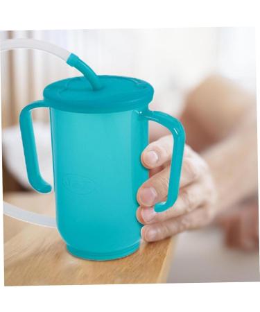 Convalescent Feeding Cup Drinking Aids Feeding Cup with Straw Liquid Feeder Dysphagia Cup Patient Drinking Cup for Elderly Adult Disabled - Buy Online on GoSupps.com