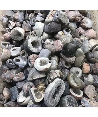 Natural Quartz Rough Agate geode raw Crystal Stone 5pc Chakra Reiki Balancing - Buy Online on GoSupps.com