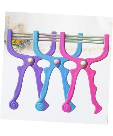 ERINGOGO Lot de 3 pilateurs Faciaux Ressort Indolores Portable pour Femmes et Hommes Outil D' pilation Visage Usage Quotidien Visage sans Produits Chimiques Couleur - Buy Online on GoSupps.com